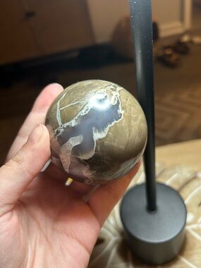 Large Volcano Agate Sphere